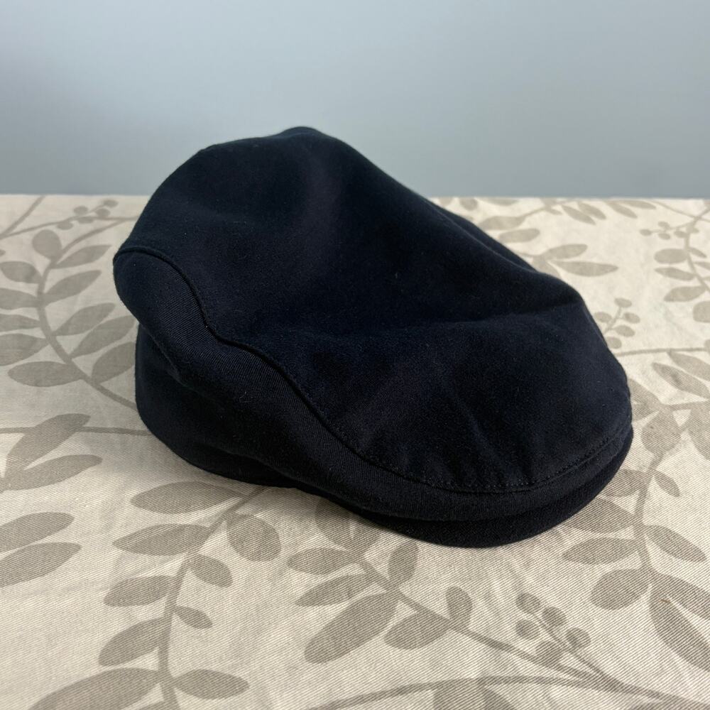 Boston Scally Co Kids Scally Cap Navy Blue Cotton Flat Cap S/M Toddler southie